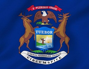 michigan flag